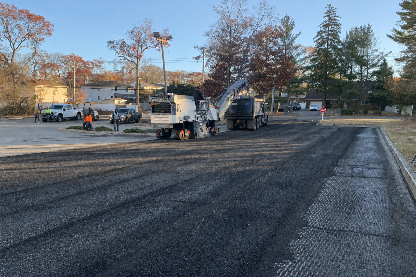 Asphalt resurfacing